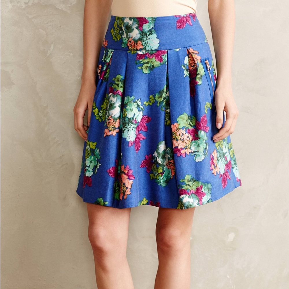 NWT Maeve Anthropologie Garden Days Skirt Size 6